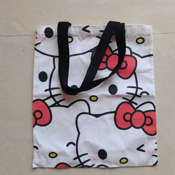 Hello Kitty Canvas Tote - Picture 1 of 7
